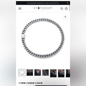 11MM CUBAN CHAIN statement collective